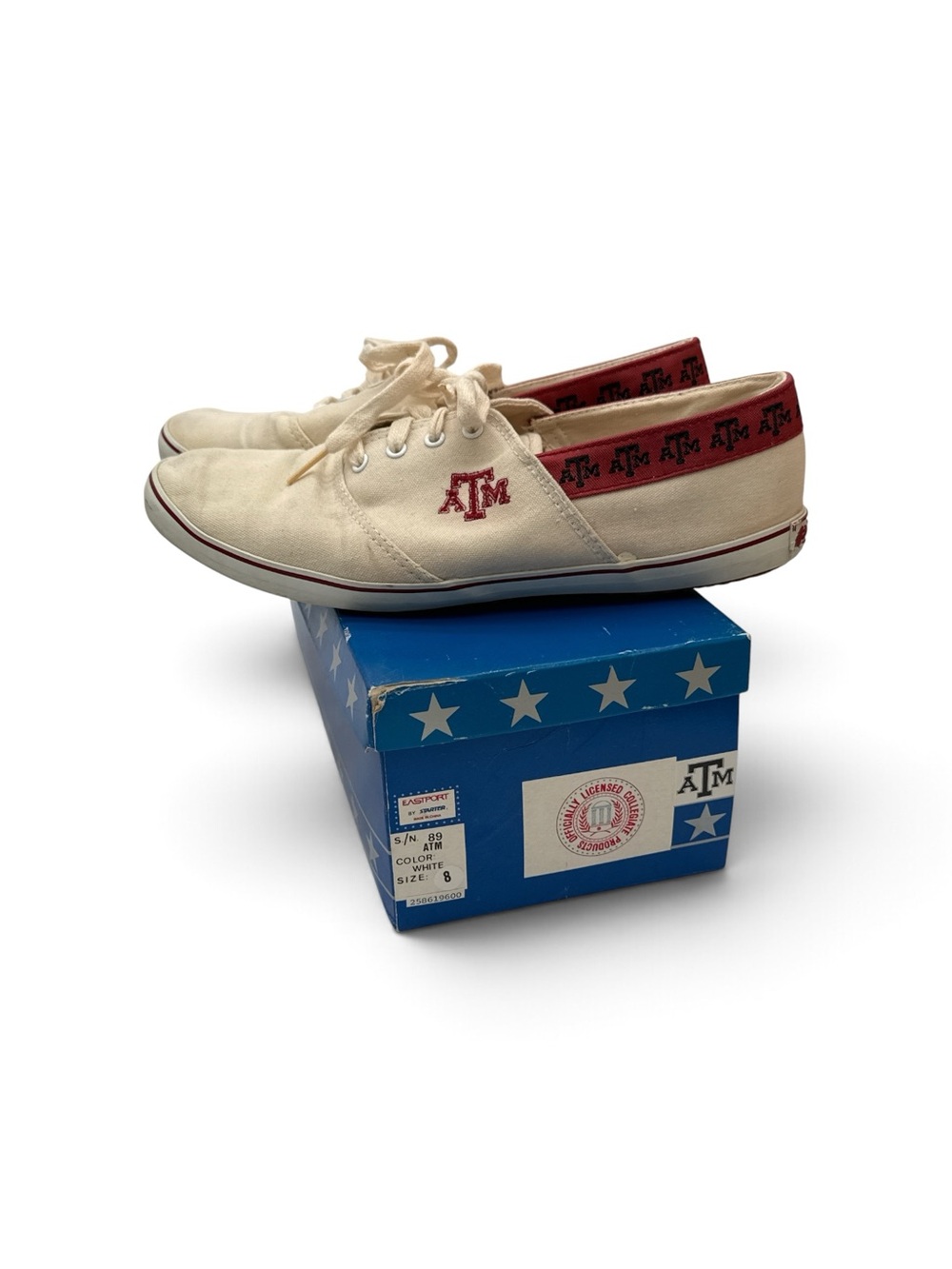 Vintage Texas A&M Eastport by Starter Size 8 Sneakers